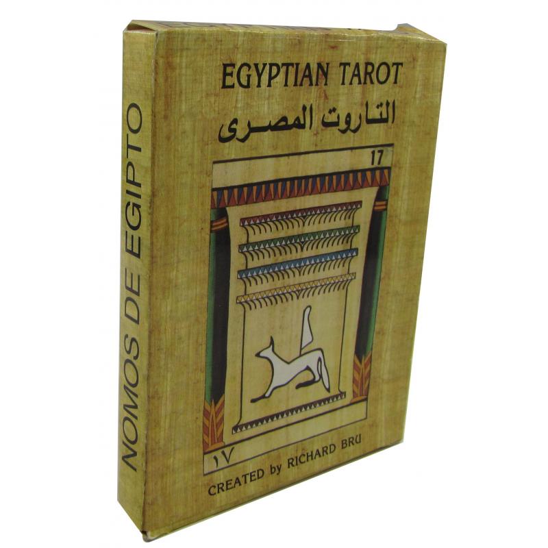 Tarot coleccion Egyptian - Richard Bru (ES, AR) (Instrucciones ES) (BRU) (FT)