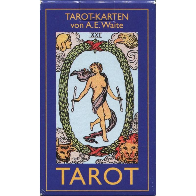 Tarot coleccion Karten von A. E. Waite & Pamela Colman Smith (Pocket) (Rider) (GE) (KOU) Azul 