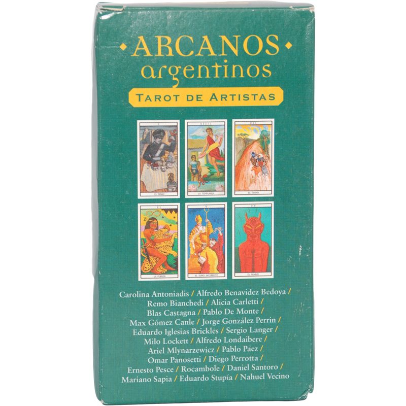 Tarot coleccion Arcanos Argentinos - Tarot de Artistas (Version argentina del Tarot de Marsella) (1ÃÂª Edicion) (79 Cartas) (ES) (2008) 09/16 (FT)