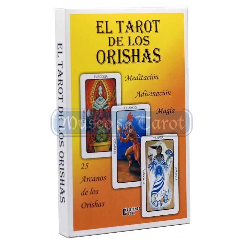 Tarot coleccion Tarot de los Orishas (Meditacion, Adivinacion, magia)  (Set - 25 Cartas) (Ediciones.Eleke)