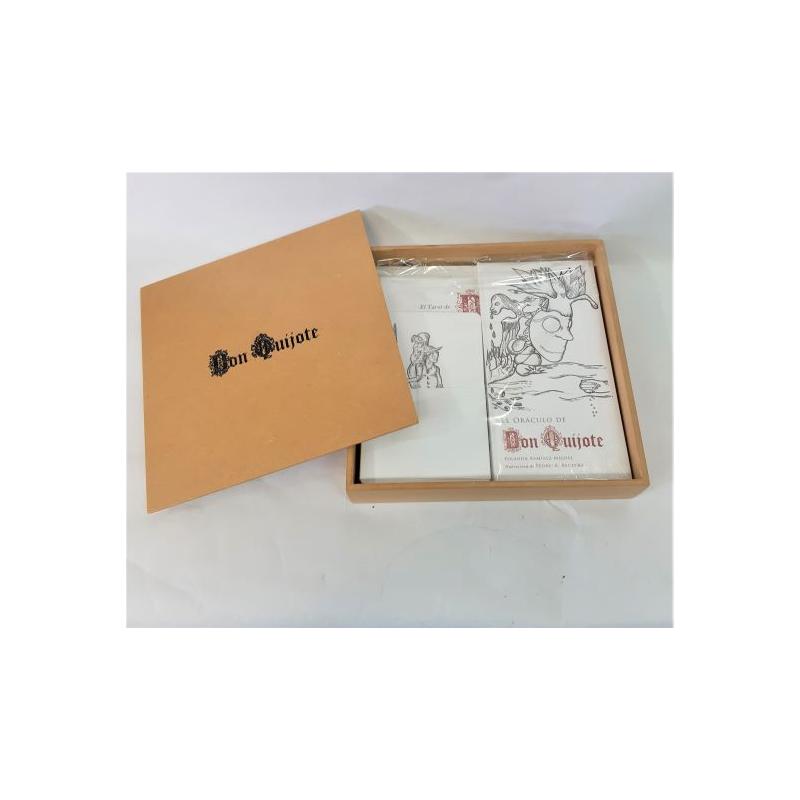 Tarot Coleccion Don Quijote - Yolanda Ramirez Michel y Edro Becerra (Caja) (22 arcanos + 2 Libros) (SET) (Salto Mortal) (MX)