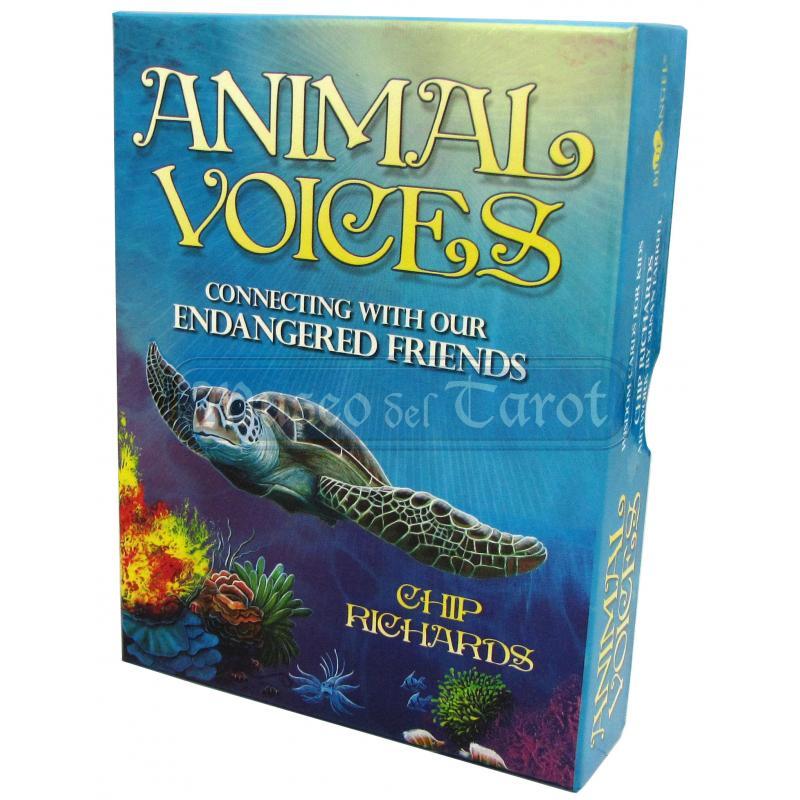 Oraculo Animal Voices: Connecting with our Endangered Friends (31 Cartas) (En) (Usg) (Bla)