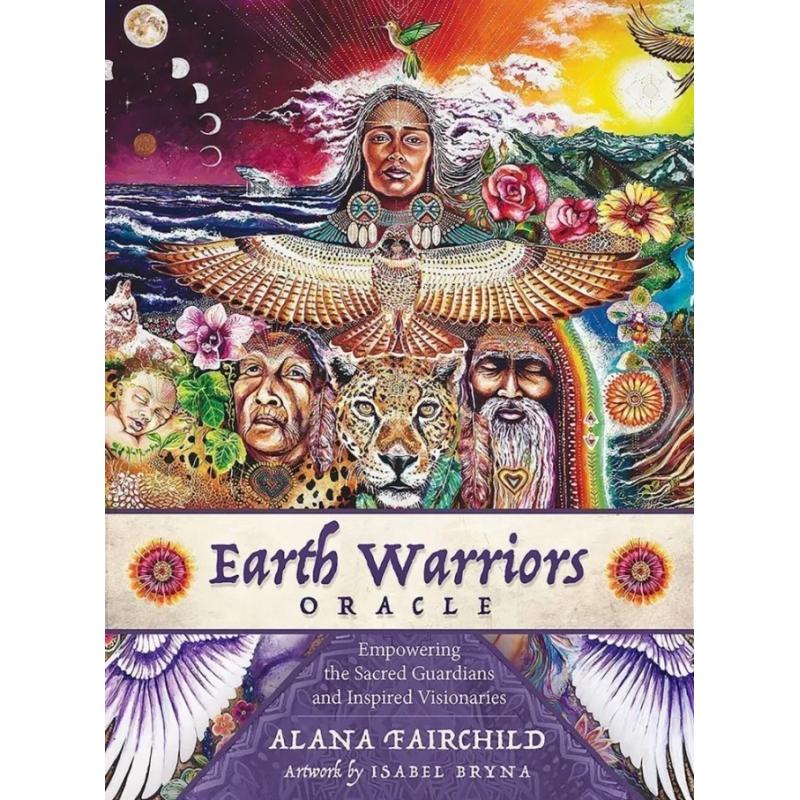 Oraculo Earth Warriors (Revised Edition) (2 Edicion) (Set) (44 cartas) (EN) (2021) - Alana Fairchild Isabel Bryna - U.S.Games - Blue Angel
