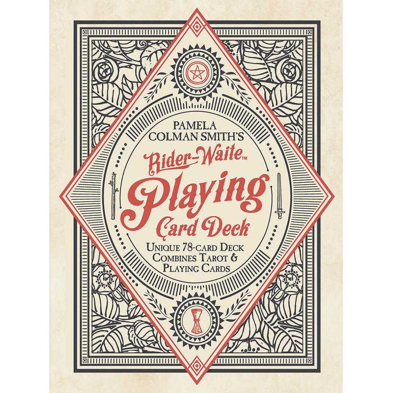 Tarot Rider-Waite Playing Pamela Colman Smith Card Deck (2021) (EN) (USG)(78 Cartas