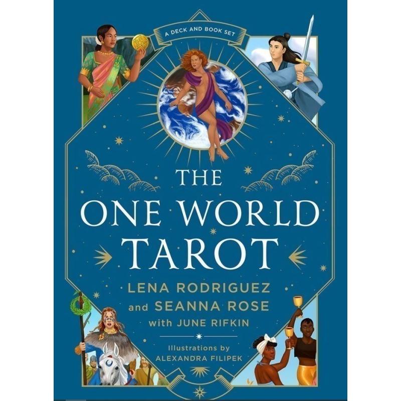 Tarot The One World - Seanna Rose/Lena Rodriguez  (78 Cartas) (En) (Usg) 