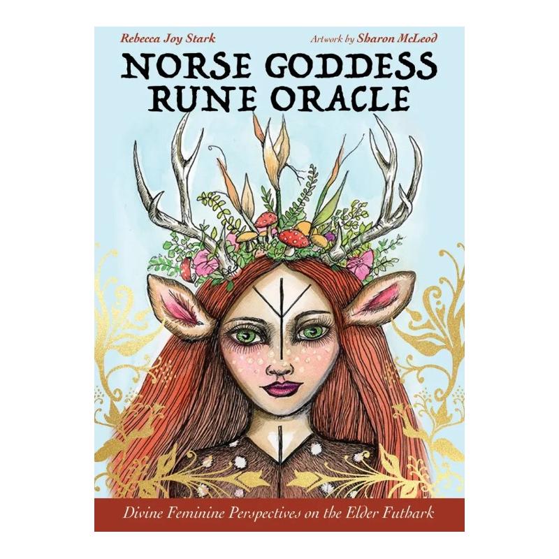 Oraculo Norse Goddess Rune Oracle - Rebecca Joy Spark - Sharon McLeod  - Blue Angel