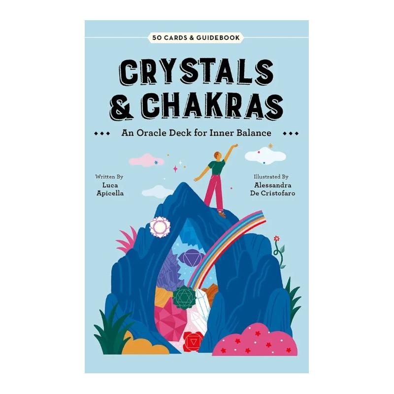 Oraculo Crystals And Chakras: An Oracle Deck For Inner Balance (EN) - Luca Apicella - Alessandra De Cristofaro - US Games 