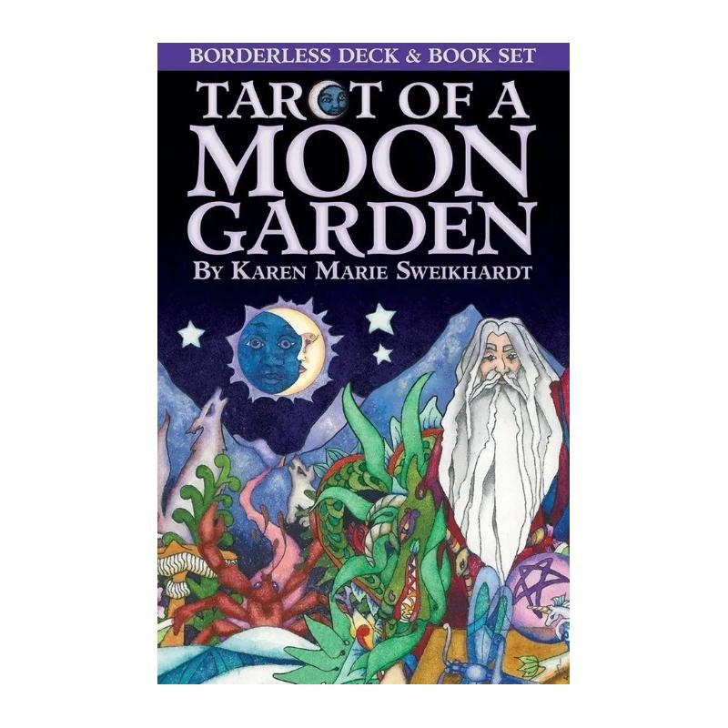 Tarot Of A Moon Garden Borderless Deck And Book Set (EN) - Karen Marie Sweikhardt - US Games Systems