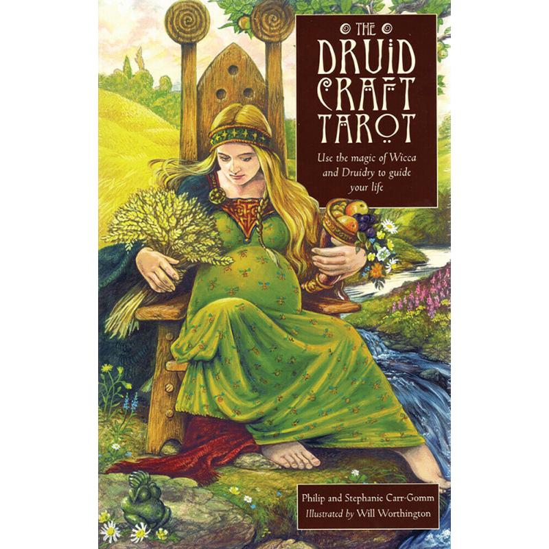 Tarot Druidcraft Tarot - Philip and Stephanie Carr-Gomm (EN) (2019) (SET) (78 Cartas + libro) (USG) 