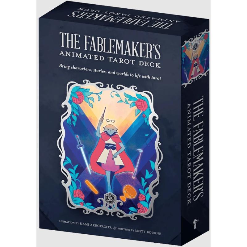 Tarot The Fablemaker s Animated  (78 Cartas+Libro)  (EN) - Misty Bourne Kami Areopagita - U.S.Games Systems - 2022