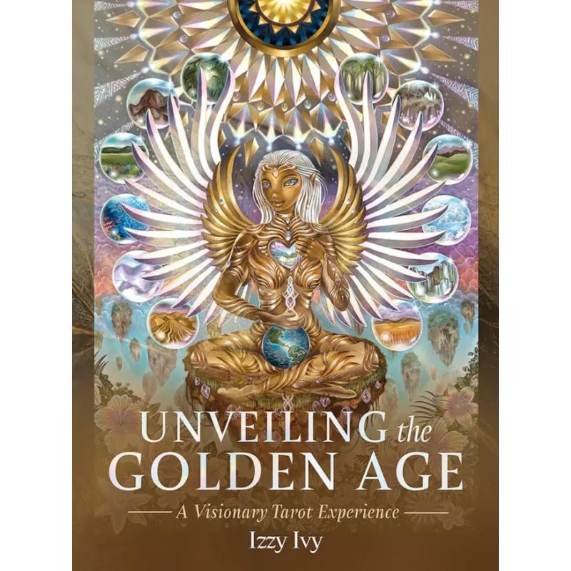 Tarot Unveiling The Golden Age: A Visionary Tarot Experience  (78 Cartas+Libro) (EN) - Izzy Ivy - U.S.Games Systems - 2023