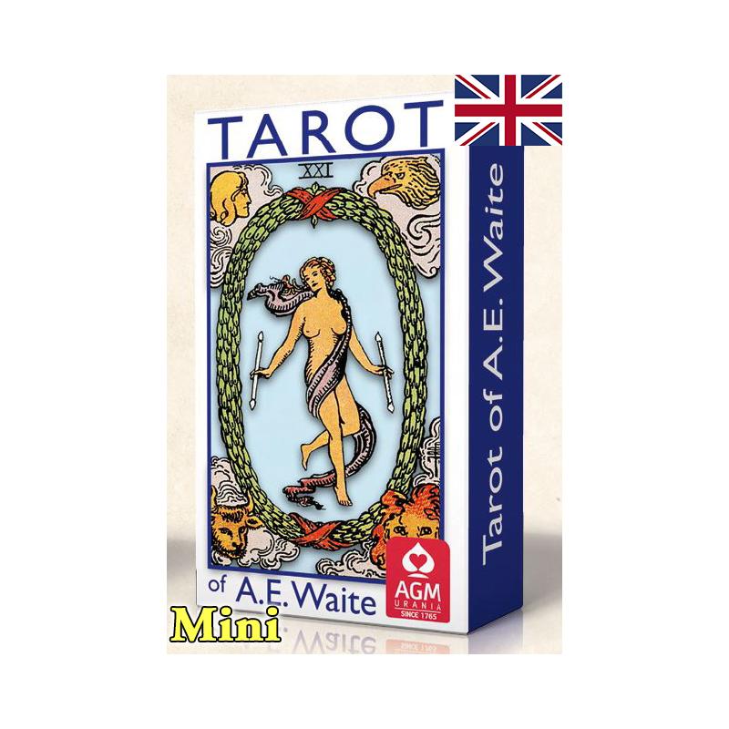 Tarot A. E. Waite & Pamela Colman Smith (Mini) (Rider) (EN) (AGM) Edicion Azul