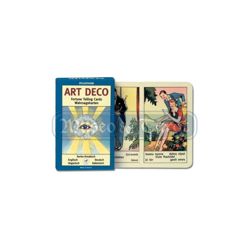 Tarot Art Deco Fortune Telling (32 Cartas) (PIAT)