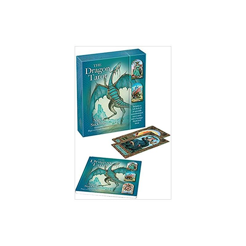 The Dragon Tarot - Roger & Linda Garland - (Set 78 cartas + libro) (OB) SUCKLING, NIGEL AMZ 0318
