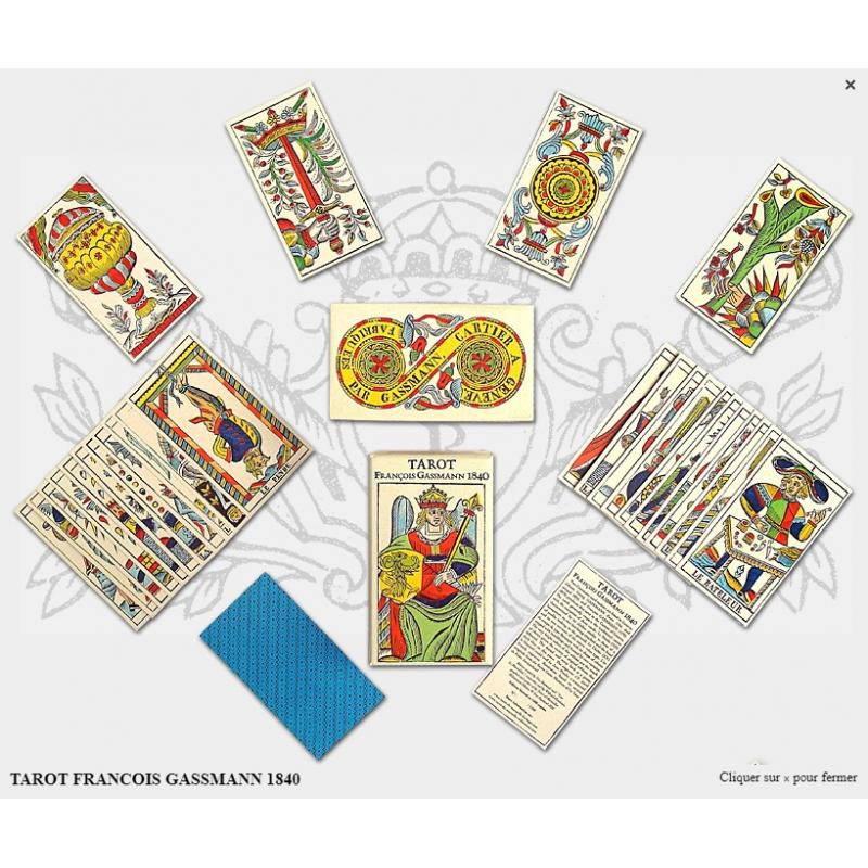 Tarot coleccion Francois Gassmann 1840  (Edicion Numerada) (FR)(EN)