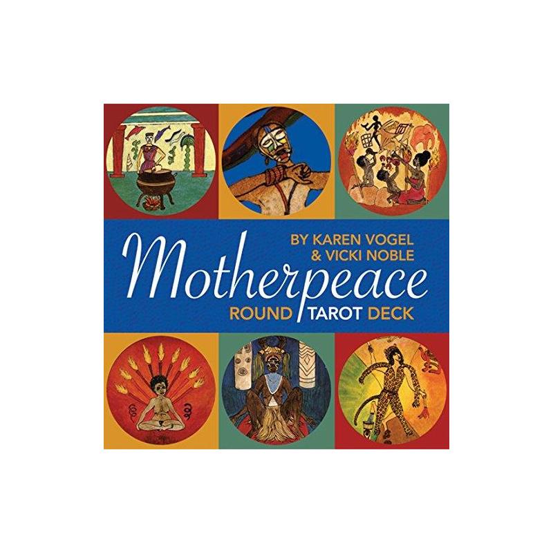 Tarot Motherpeace Round Tarot Deck - Karen Vogel and Vicki Noble - (Redondo) (EN) (USG) (Azul) 03/17