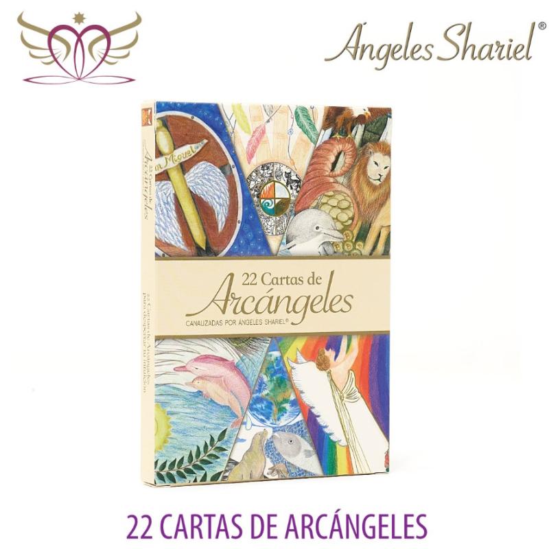 Oraculo 22 Cartas De Arcangeles Canalizadas por Angeles Shariel (2ÃÂº Edicion)  (EspaÃÂ±ol) - Angeles Shariel