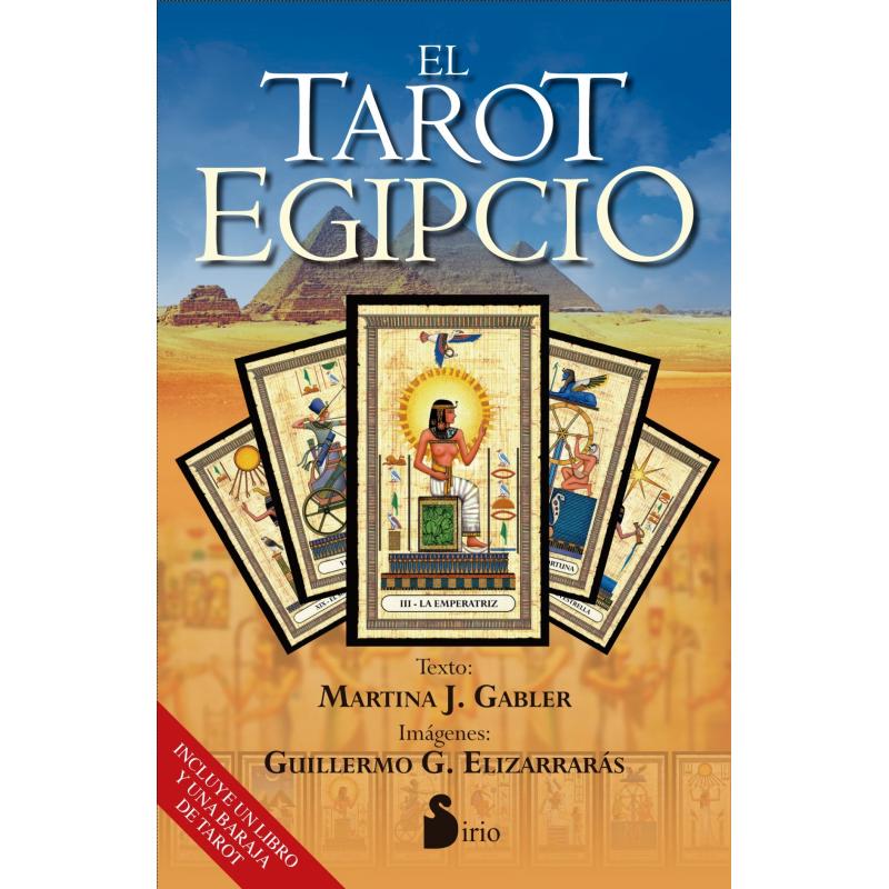 Tarot El Tarot Egipcio (Set)(libro+78 Cartas)(sro)Martina J.Gabler y Guillermo G. Elizarraras.