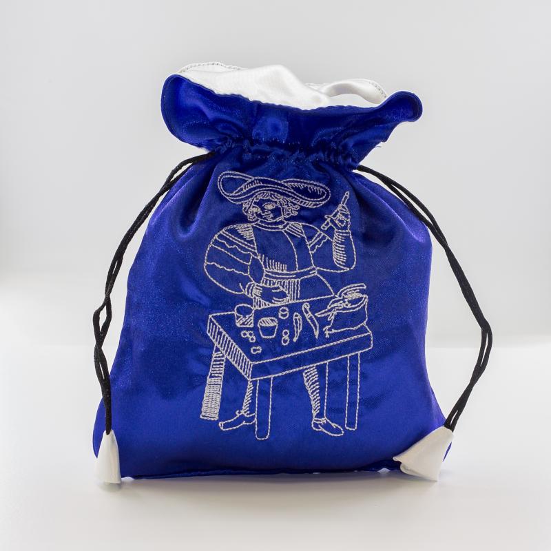 Bolsa Tarot Marsella - Seda 23 x 16 cm (azul)