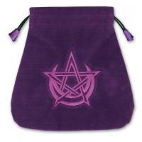 Bolsa Tarot Terciopelo Morado 20.5 x 20 cm (Motivo...