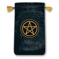 Bolsa Tarot Mini Pentagrama - Terciopelo 13,5 x 8,5 cm...