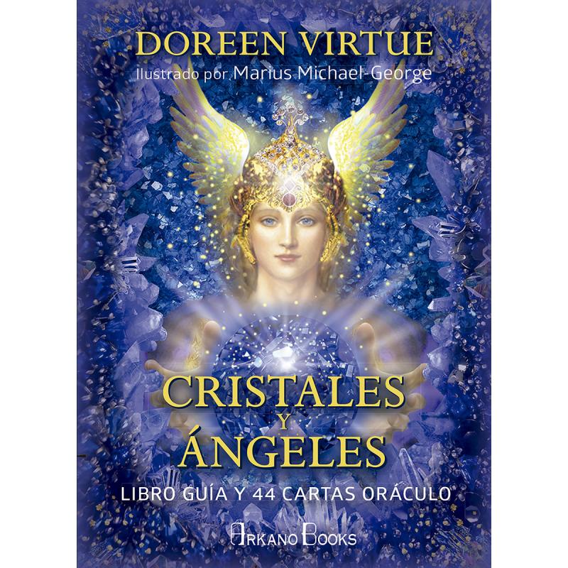 Oraculo Cristales y Angeles  (Libro + 44 Cartas)(AB)(ES)Doreen Virtue y Marius Michel-George 