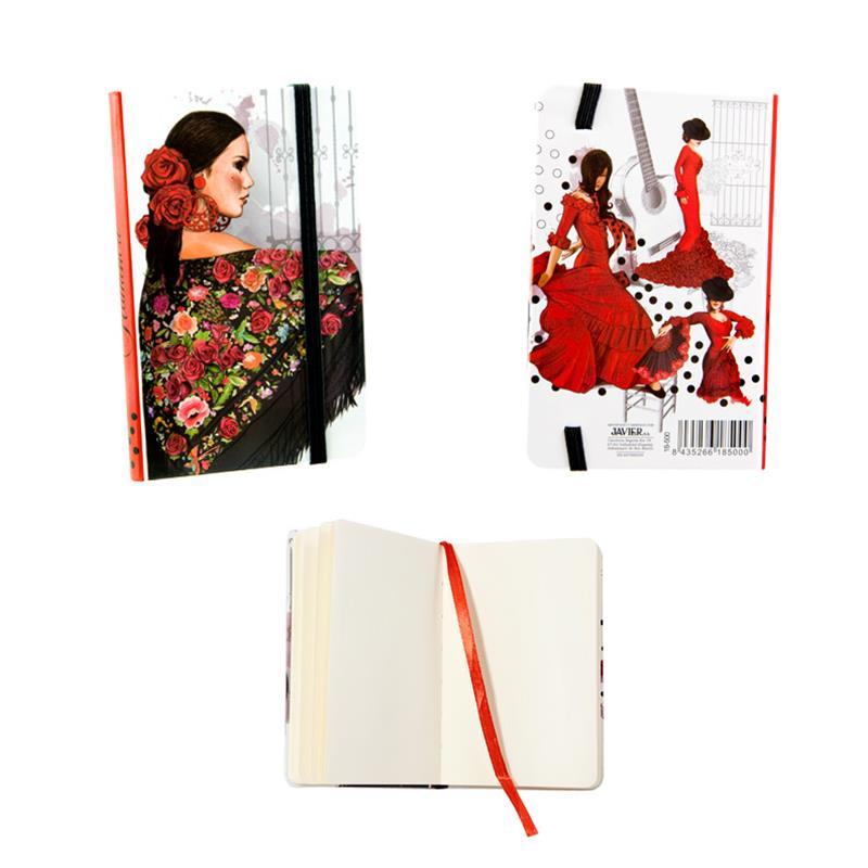 Agenda Flamenca espaÃÂ±ola 9x14 cm