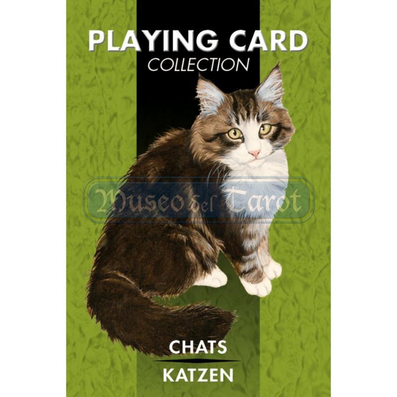 Cartas Gatos (54 Cartas Juego - Playing Card) (Lo Scarabeo)