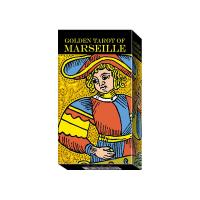 Tarot Marseille Golden (EN-DE-IT-FR-ES) (Sca)...