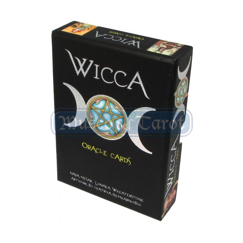 Oraculo Wicca - Chatriya Hemharnvibul & Nada Mesar (Borde Plateado) (33 Cartas) 2013 (6 Idiomas) (Sca)