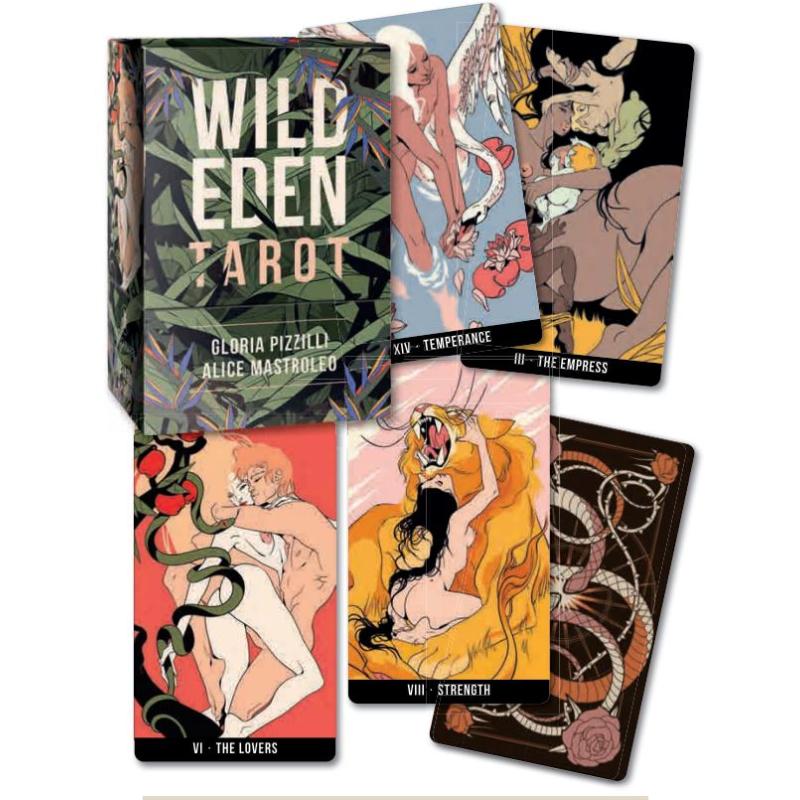 Tarot Wild Eden Tarot (EN) (2025) - Gloria Pizzilli  Alice Mastroleo - Lo Scarabeo