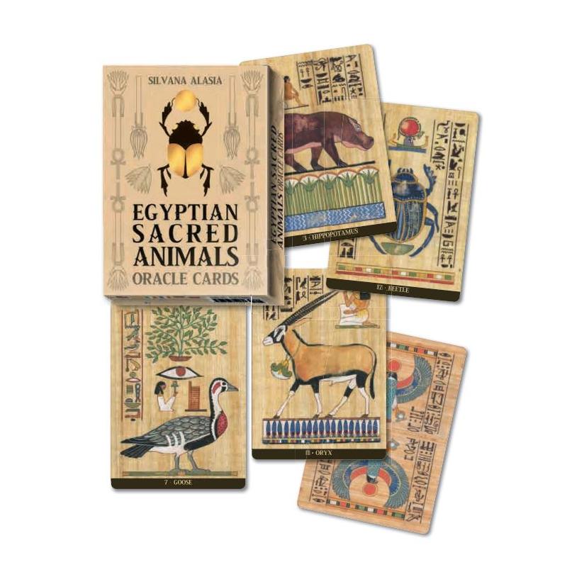 Oraculo Egyptian Sacred Animals  (EN) (2025) - Silvana Alasia - Lo Scarabeo