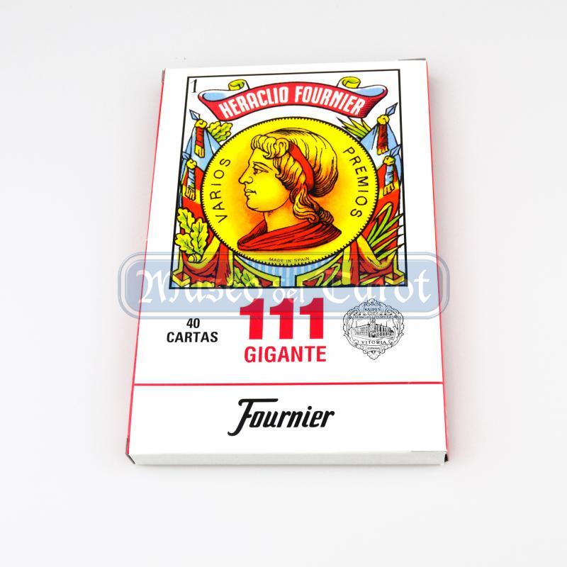 Cartas Baraja EspaÃÂ±ola NÃÂº 111 Gigante 19 x 12 cm (Caja Cartulina) (40 Cartas) (Fou)