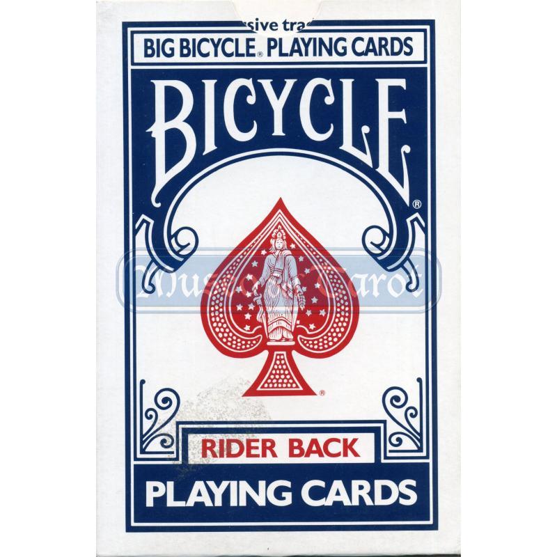 Cartas Bicycle Azul Gigante 8082 (Naipes Americanos) (53 Cartas) (Fou)