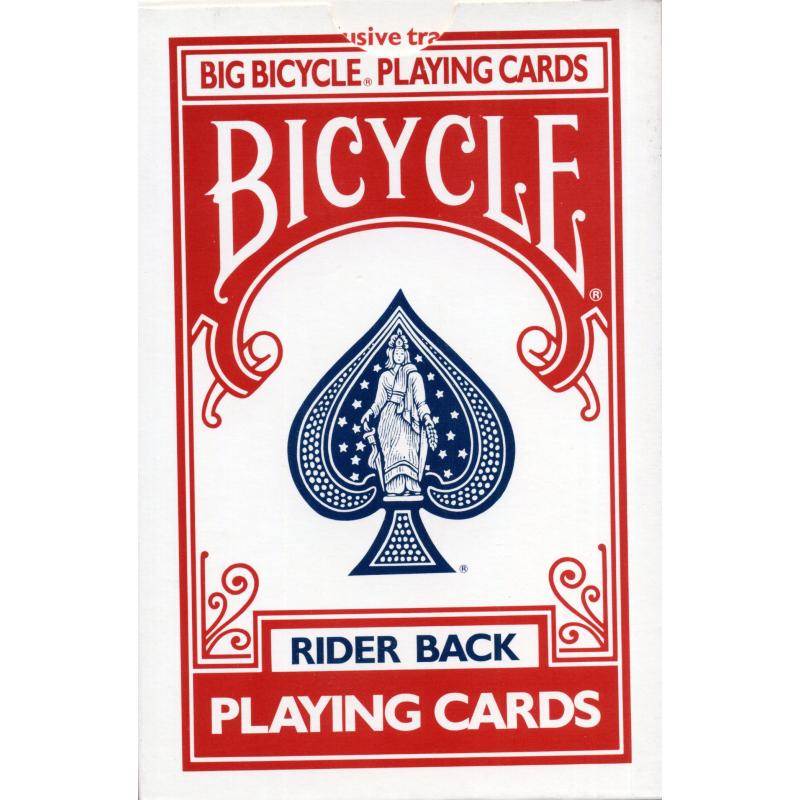 Cartas Bicycle Rojo Mini (Naipes Americanos) (53 Cartas) (Fou)