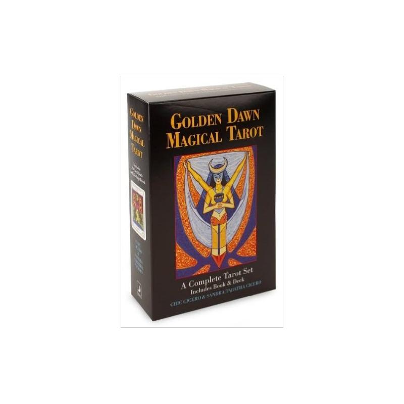 Tarot Golden Dawn Magical - Chic Cicero & Sandra Cicero (2ÃÂª Edicion) (Set + 79 Cartas) (EN) (LLW) (TamaÃÂ±o grande 15,50x23 cm)