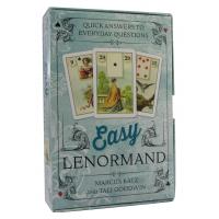 Tarot Easy Lenormand  (SET) (EN)- Marcus Katz  and...