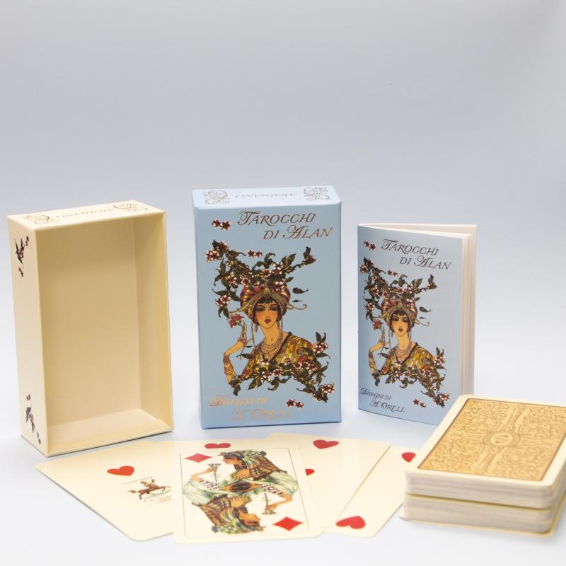 Tarot I Tarocchi di Alan 4A EDICION  (CAJA 2 PIEZAS)  (54 Cartas) (IT) - A. Orell  (Modiano) 