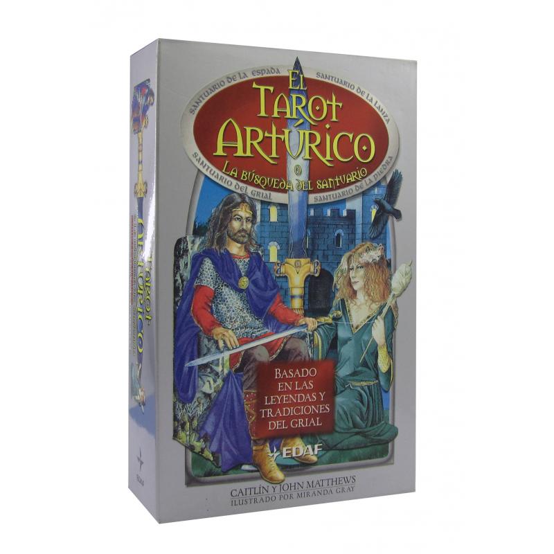 Tarot coleccion El Tarot Arturico - La Busqueda del Santuario - Caitlin y John Matthews (Set) (Edaf) (FT)