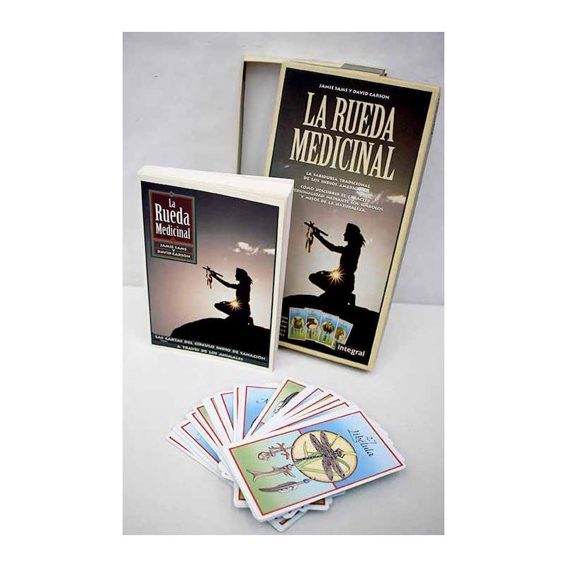 Tarot coleccion La Rueda Medicinal - Jamie Sams y David Carson (Set - Libro + 54 Cartas) (Integral)