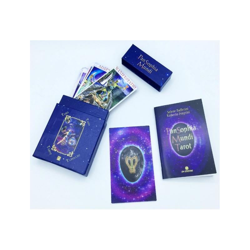 Tarot coleccion 22 Arcanos PanSophia Mundi (Giordano Berti) Edicion Limitada 999 Ejemplares Numerados y Firmados (22 Cartas + instrucciones) (GioB) 03/21 (EN ES IT FR)