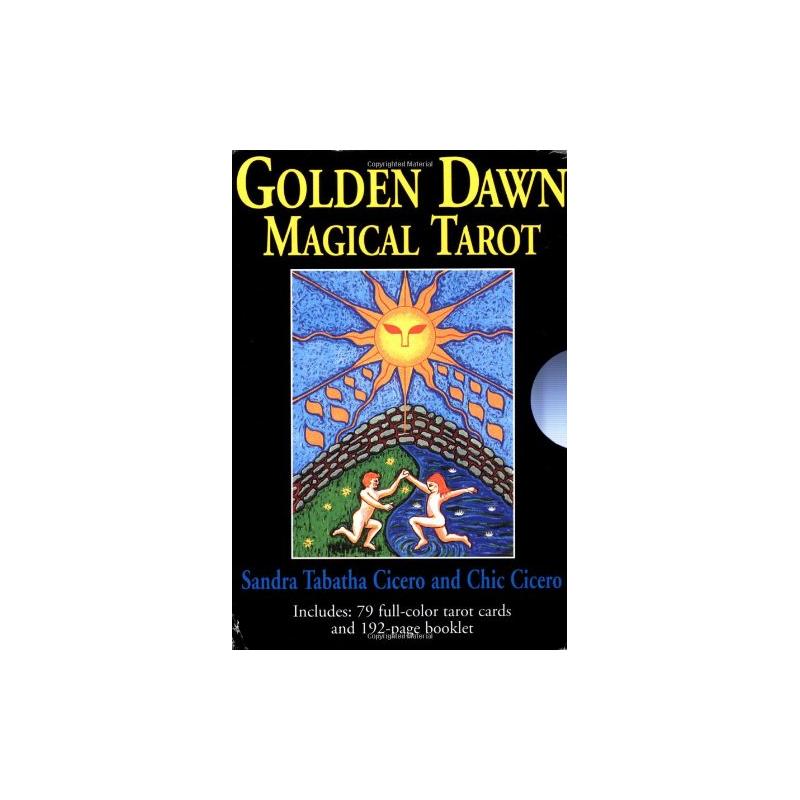 Tarot coleccion Golden Dawn Magical - Chic Cicero & Sandra Cicero (Set + 79 Cartas) (EN) (LLW)