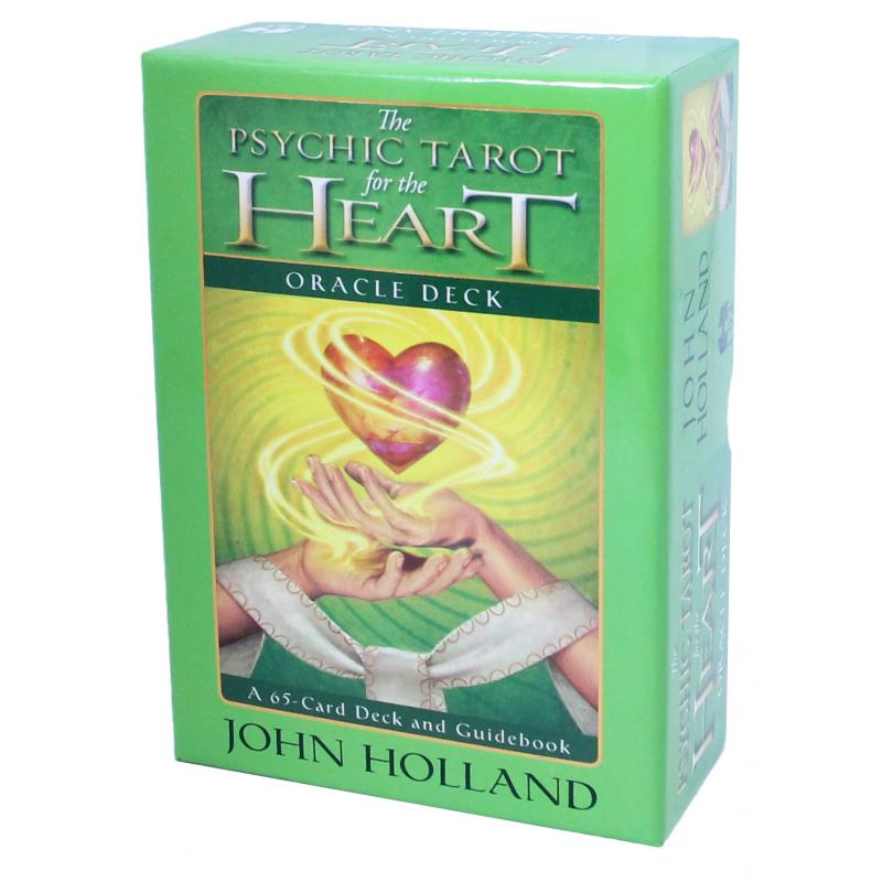 Oraculo coleccion The Psychic Tarot for the Heart - John Holland (Set) (65 Cartas) (En) (Borde Dorado) (Life) (2014) 06/17 AMZ