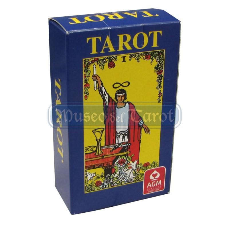 Tarot A. E. Waite & P.Colman Smith (DE) (AGM-URA) Azul 