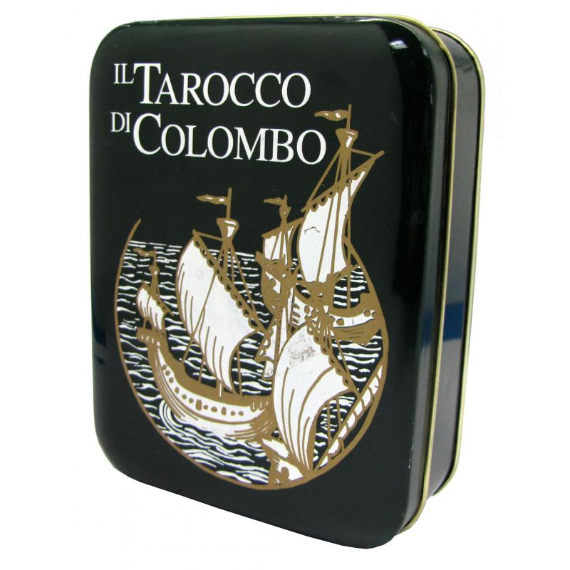 Tarot coleccion Il Tarocchi di Colombo - Amerigo Folchi (Estuche metal azul) (IT) (ItalCards)