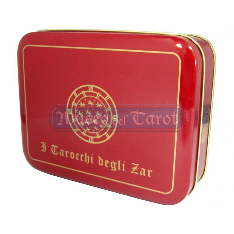 Tarot coleccion Zar dorado (Estuche metal roja) (Italiano - Modiano)