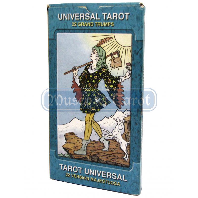 Tarot coleccion Universal Gigante Azul (22 Cartas) (SCA)