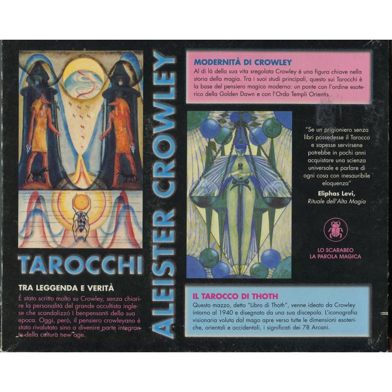 Tarot coleccion Aleister Crowley  (Thot Tarot)- Giordano Berti, Roberto Negrini y Rodrigo Tebani (Set) (IT) (AGM)