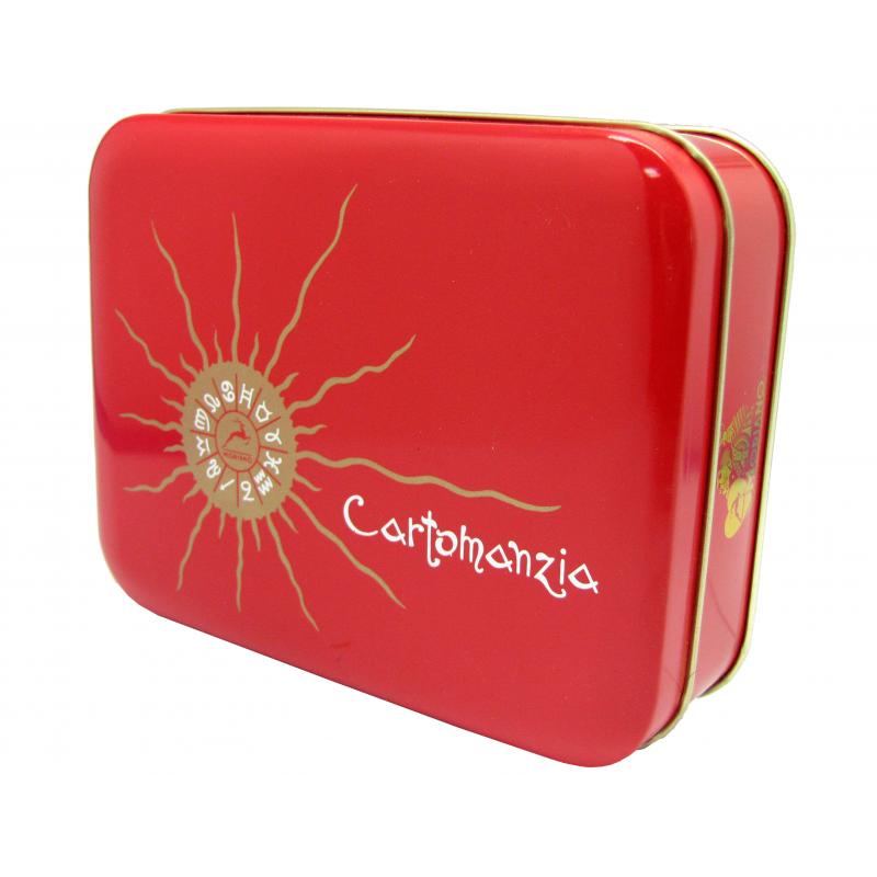 Tarot coleccion La Nuova Cartomanzia 37 - Deluxe (56 Cartas) (Estuche metal rojo) (IT-DE-FR-EN) (MOD) 03/17