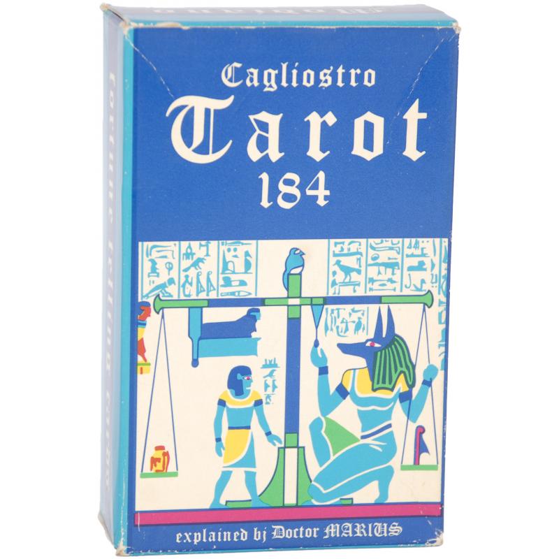 Tarot coleccion Cagliostro Tarot 184 - Docteur Marius (1ÃÂª Edicion) (EN) (Reverso Rojo) (Carta 78 -  7287/A) (MOD) (FT) 0318